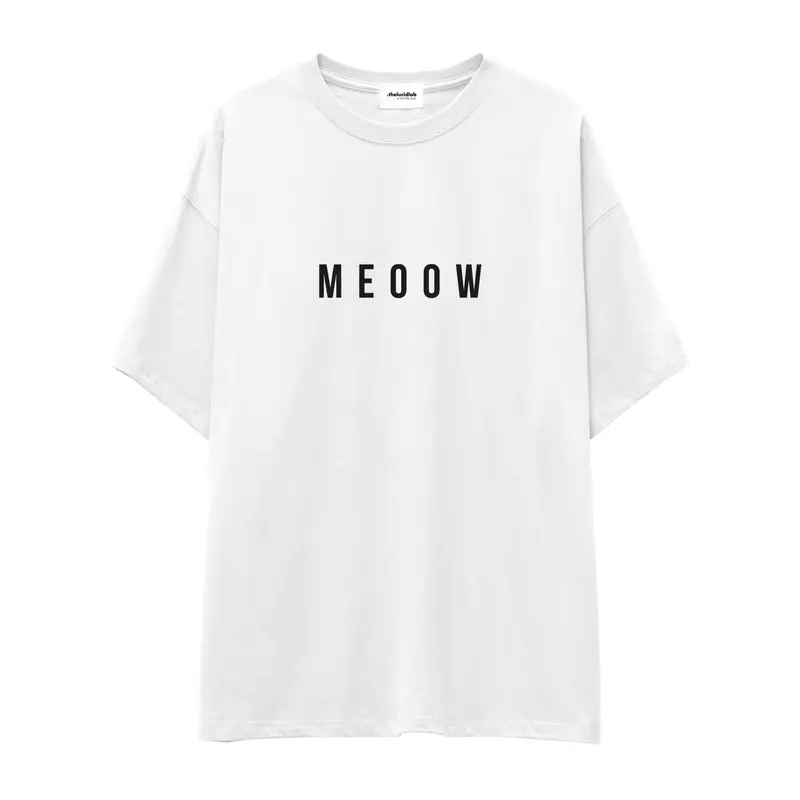 Meoow Oversize Tişört