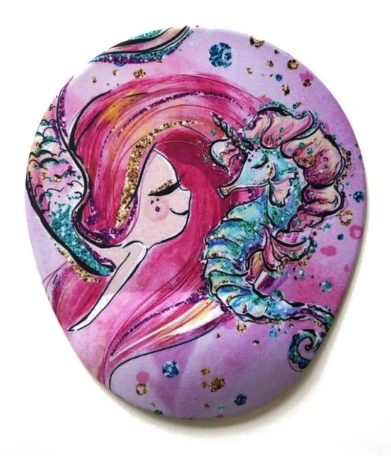 Mermaid Bilek Destekli Mousepad