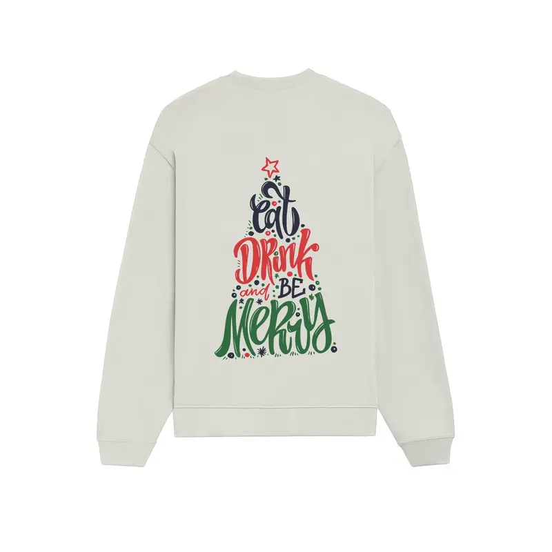 Merry Cat Moments Oversize Sweatshirt