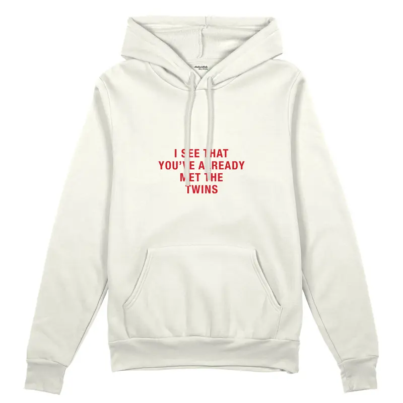 Met The Twins Oversize Hoodie
