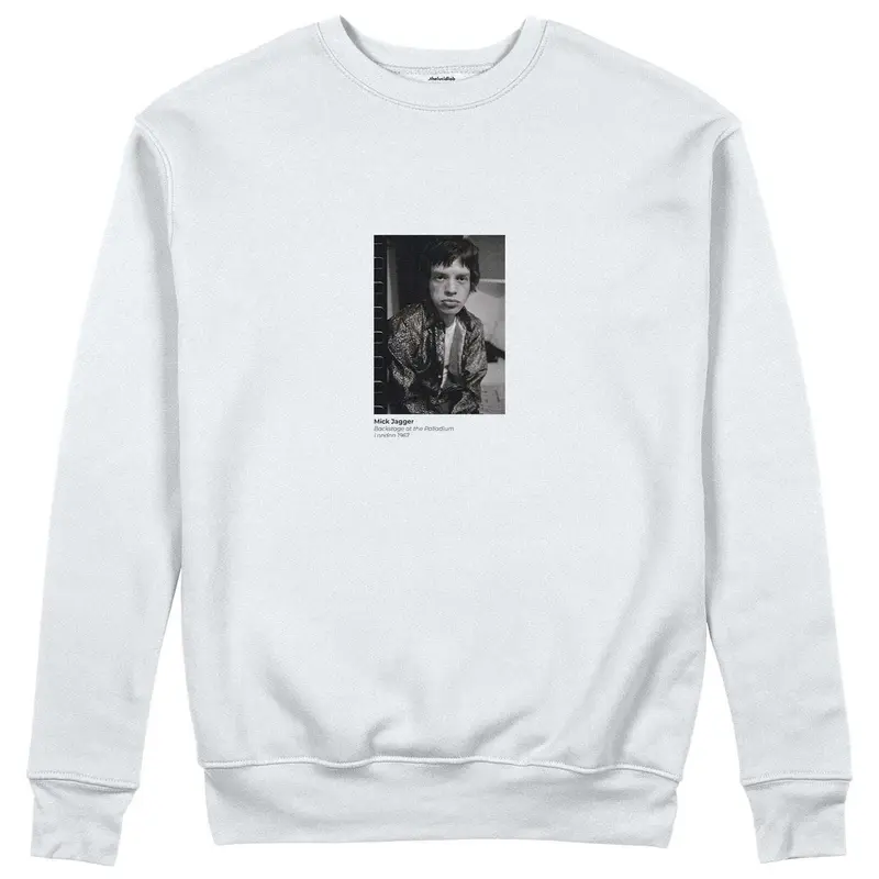 Mick Jagger backstage at the Palladium London 1967 Sweatshirt