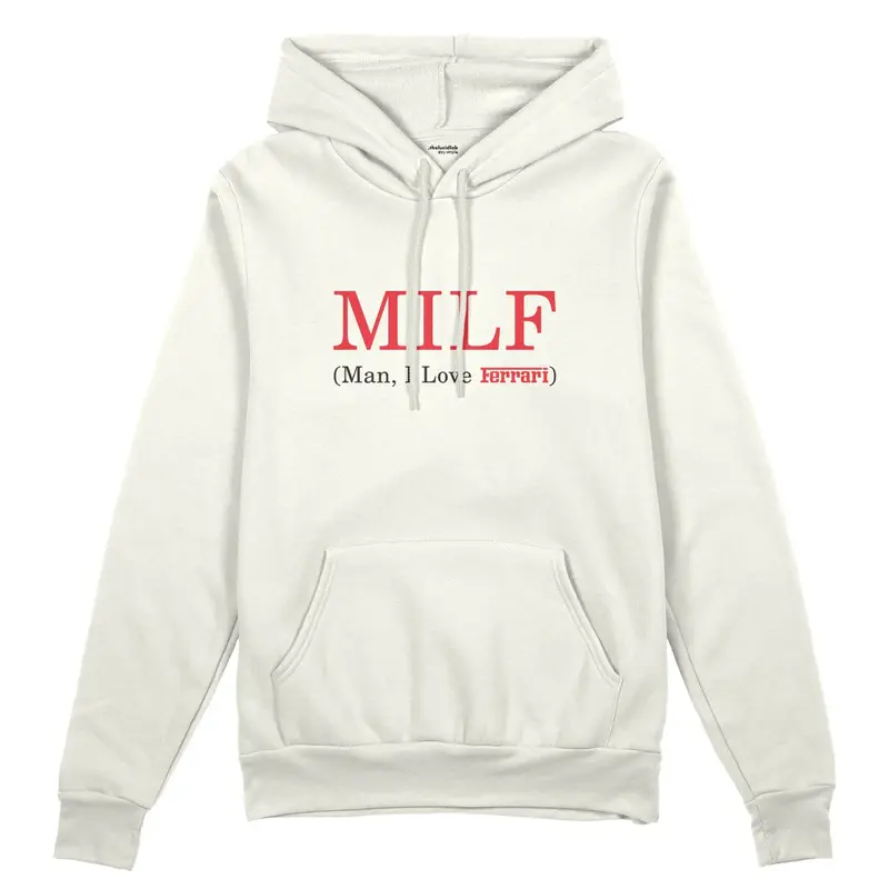MILF / Man I Love Ferrari Oversize Hoodie
