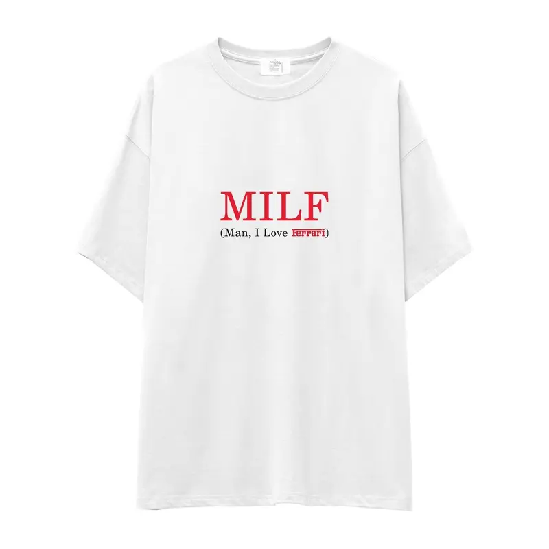 MILF / Man I Love Ferrari Oversize Tişört