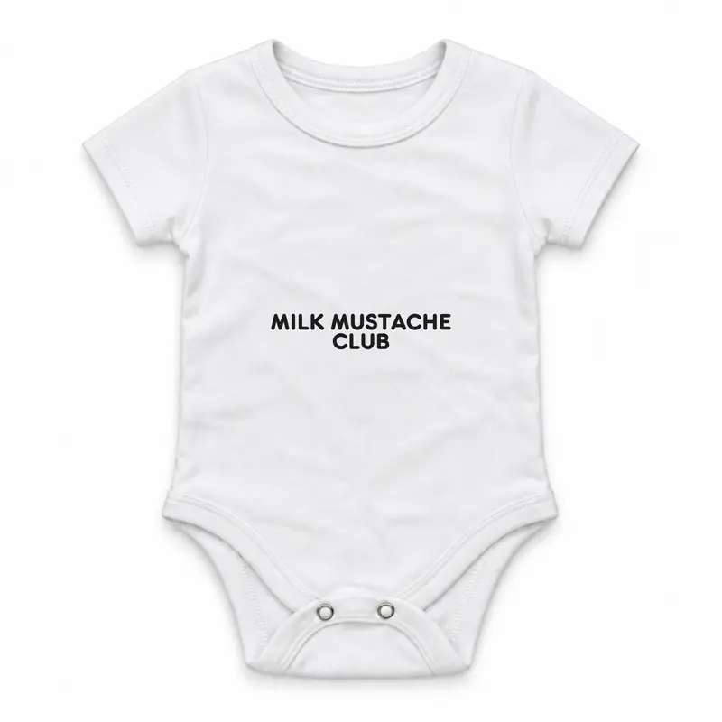 Milk Mustache Club Çıtçıtlı Body