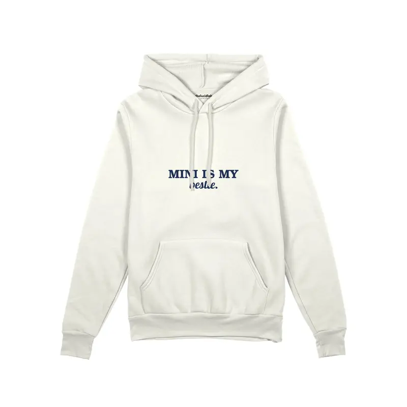 Mini Is My Bestie Oversize Hoodie