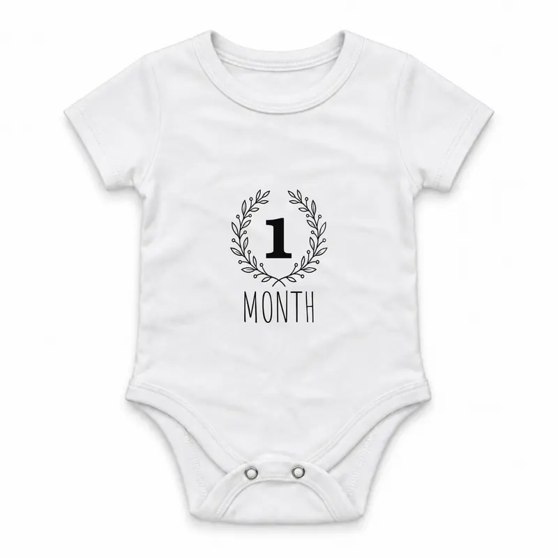 Minimal Months · 1 Çıtçıtlı Body