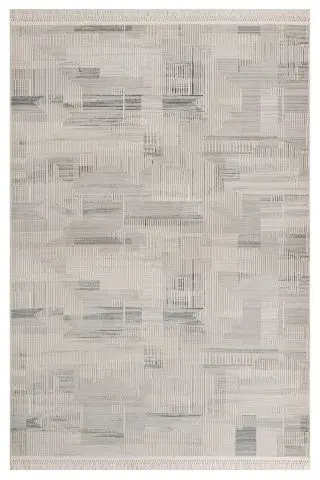Moda 1083 Gri Minimal ve Modern Tasarımlı Oturma Odası Halısı