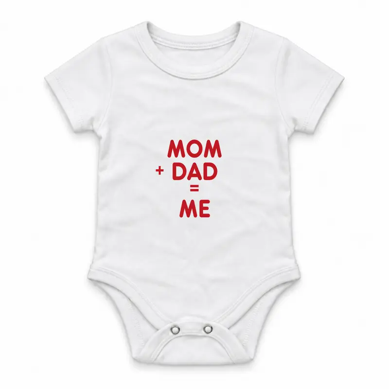 Mom Plus Dad Çıtçıtlı Body