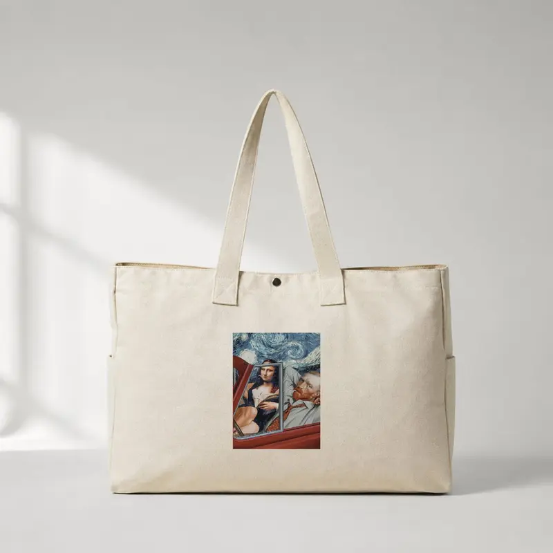 Mona and van Gogh's Secret Daily Tote Bag