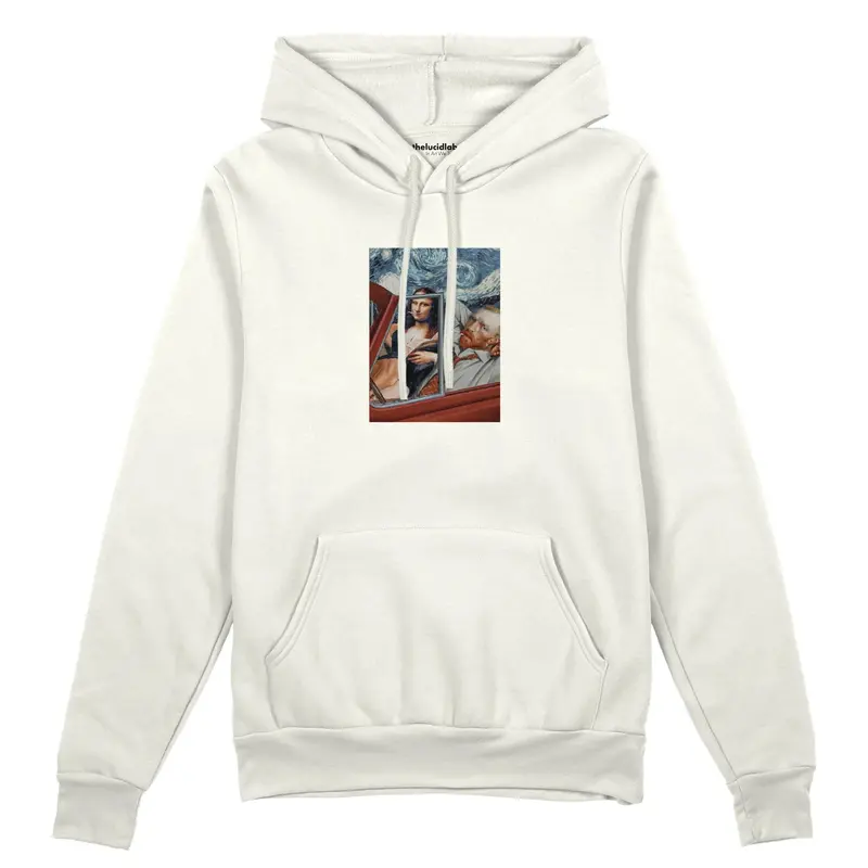 Mona and van Gogh's Secret Oversize Hoodie