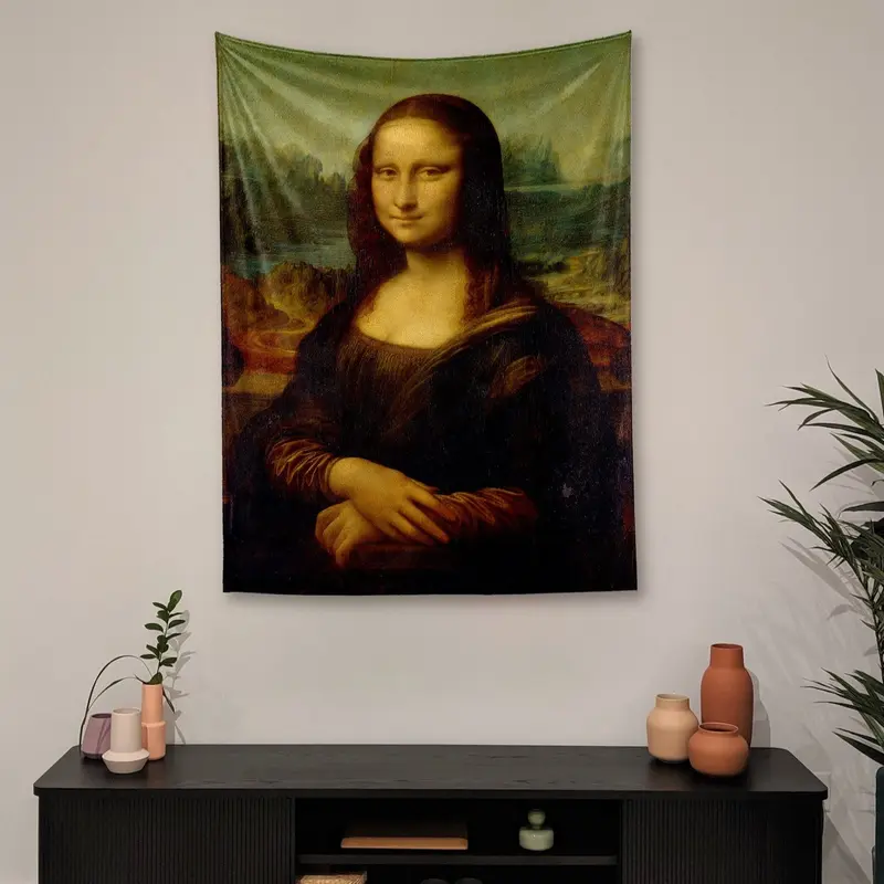 Mona Lisa Duvar Örtüsü