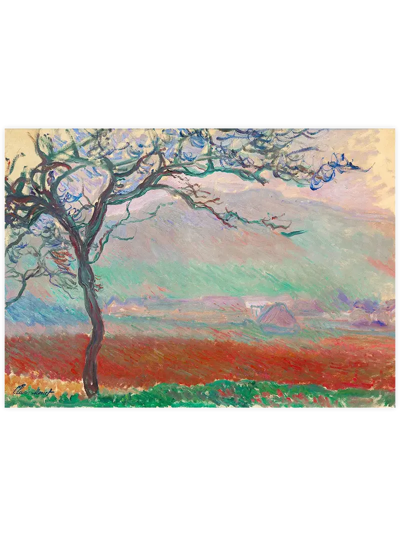Monet Landscape at Giverny - Art Print