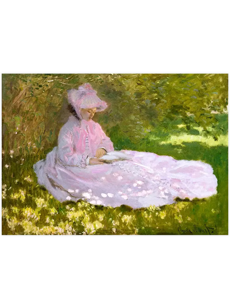 Monet Springtime - Art Print
