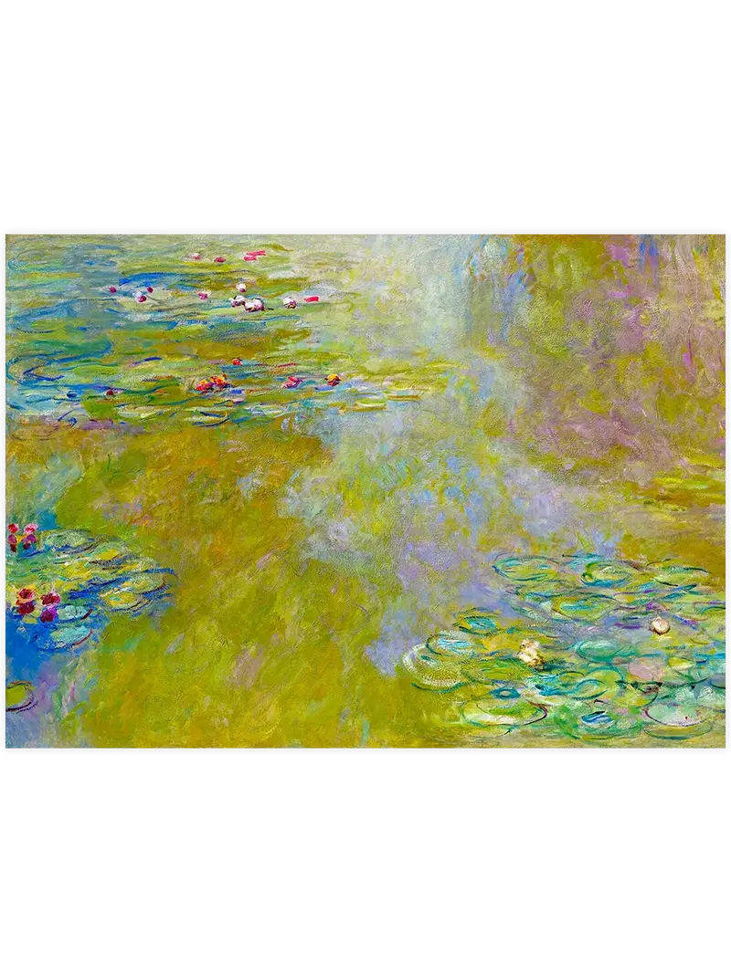 Monet The Water-Lily Pond - Art Print