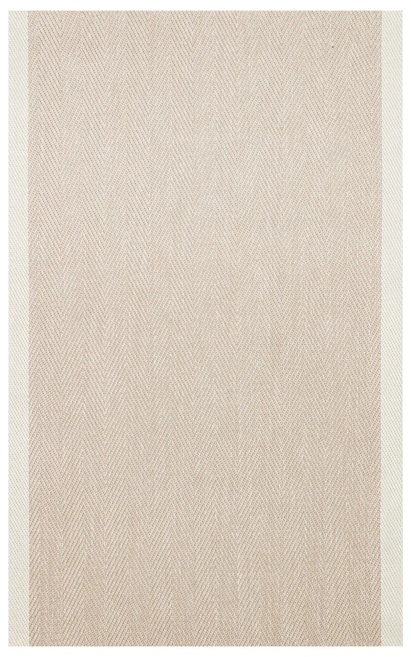 Mono MNO 02 Bej - Yıkanabilir Kaymaz Kilim Halı