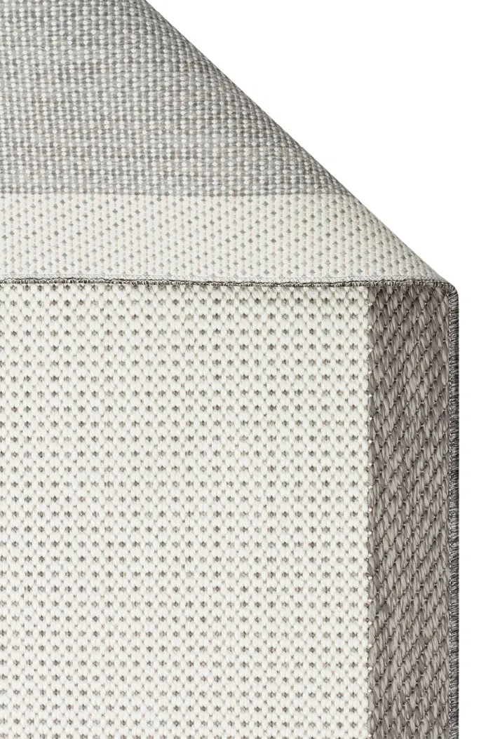 Mono MNO 04 Gri - Yıkanabilir Kaymaz Kilim Halı