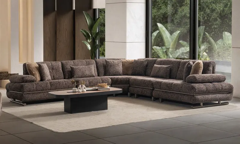 Mono Modern Köşe Koltuk Takımı