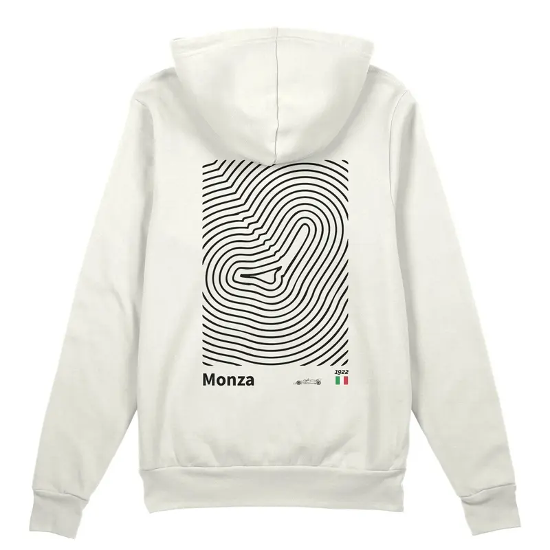 Monza Circuit Artwork Oversize Hoodie