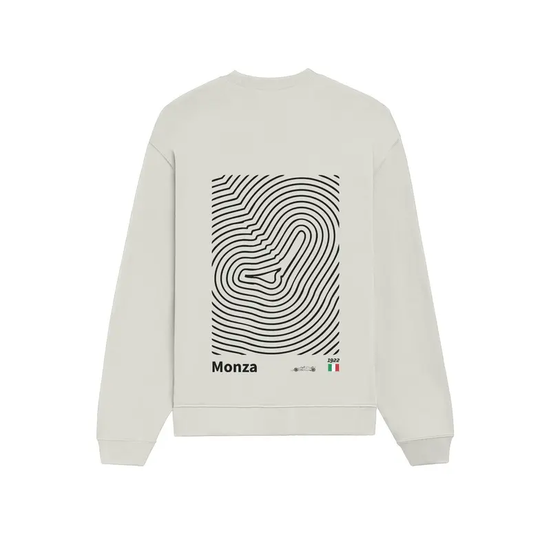 Monza Circuit Artwork Oversize Sweatshirt