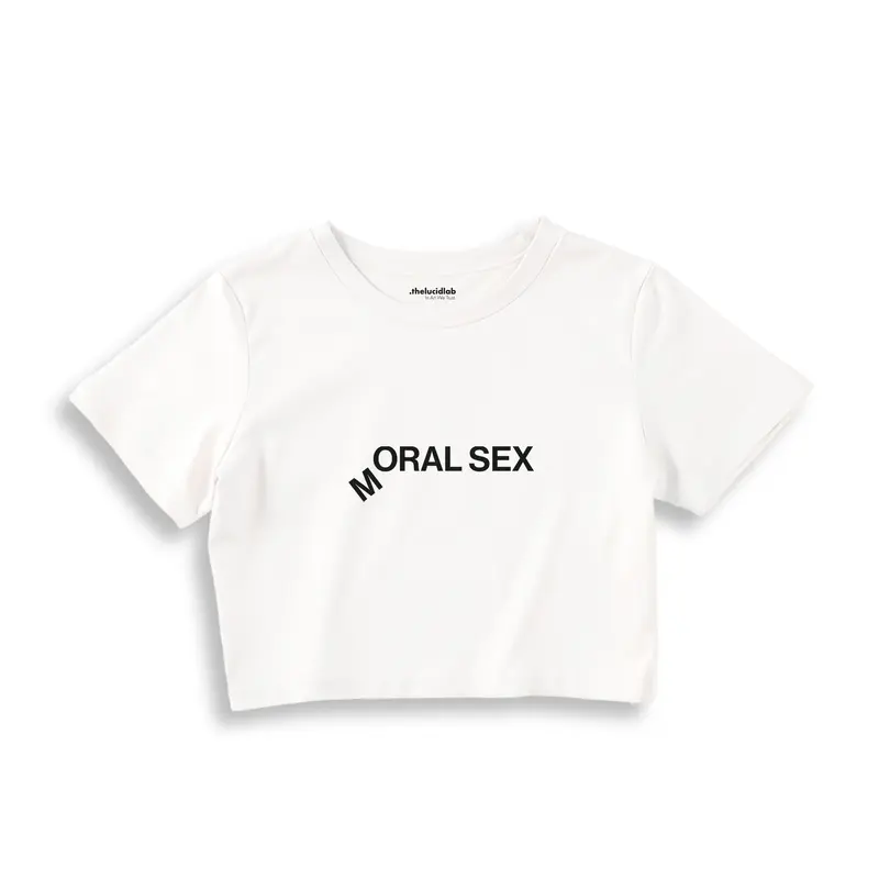 Moral Sex Crop Tişört