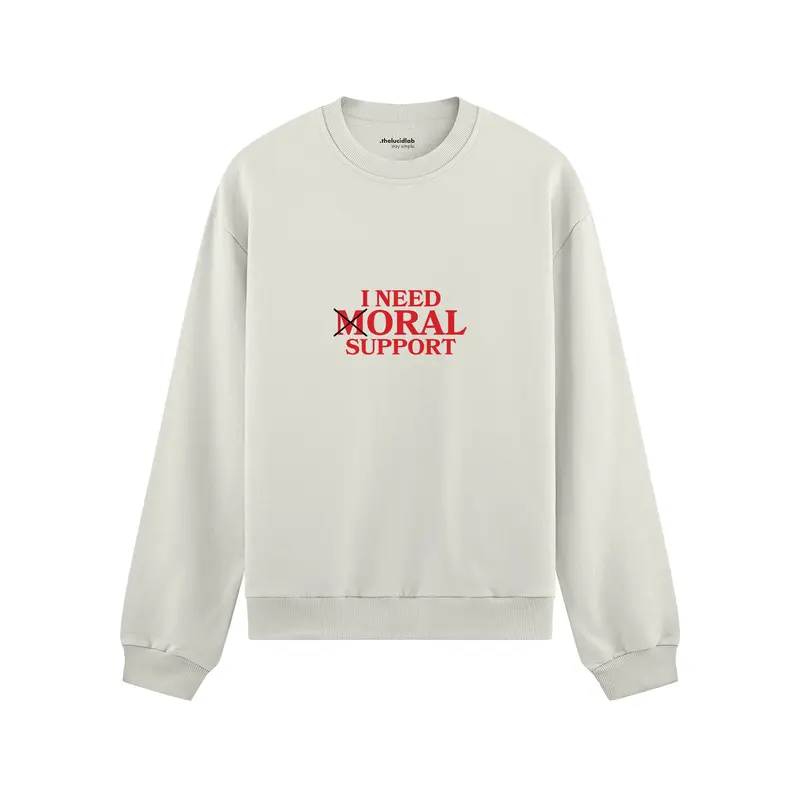 Moral Support Oversize Sweatshirt