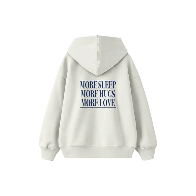 More Sleep More Hugs More Love Çocuk Hoodie