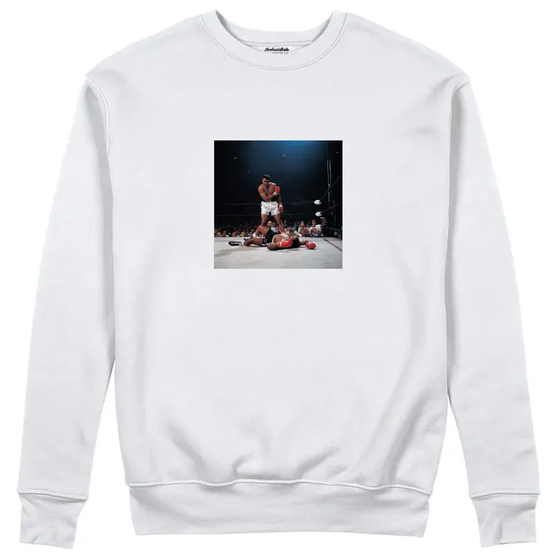 Muhammed Ali And Sonny Liston Usa 1965 Sweatshirt
