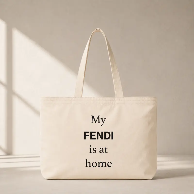 My Fendi Is at Home Club Tote Bag