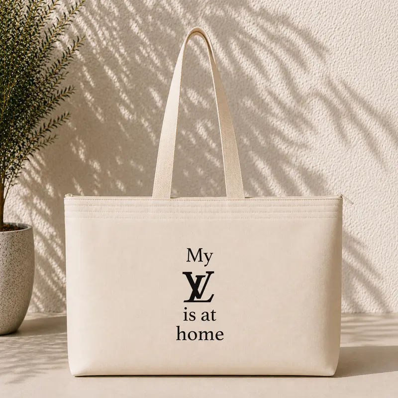 My Louis Vuitton Is at Home Weekend Tote Bag