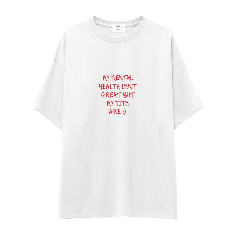 My Mental Health Oversize Tişört