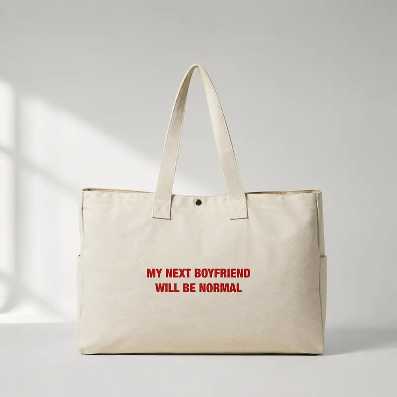 My Next Boyfriend Will Be Normal Daily Tote Bag