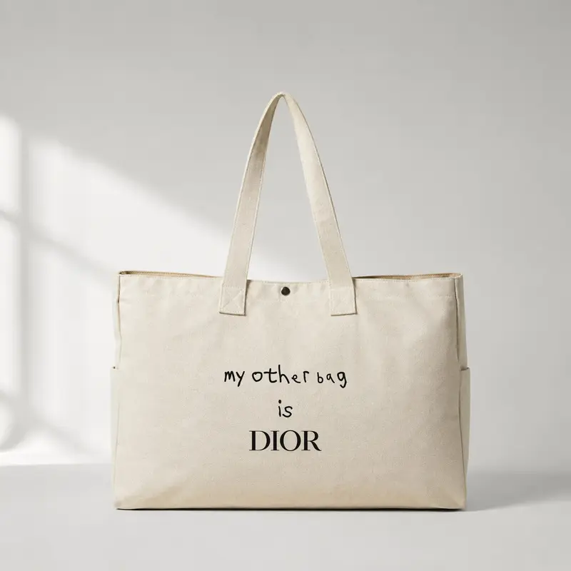 My Other Bag Is Dior Daily Tote Bag