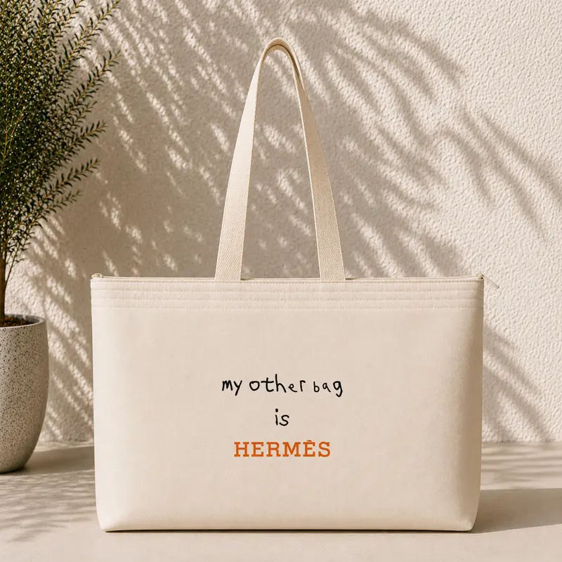My Other Bag Is Hermès Weekend Tote Bag
