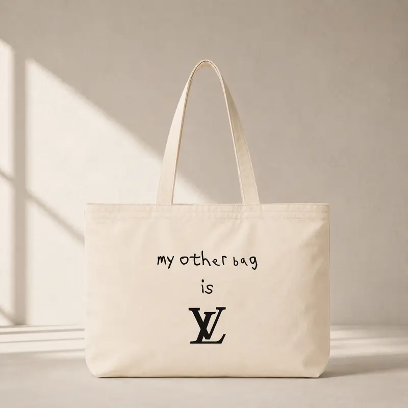 My Other Bag Is Louis Vuitton Club Tote Bag