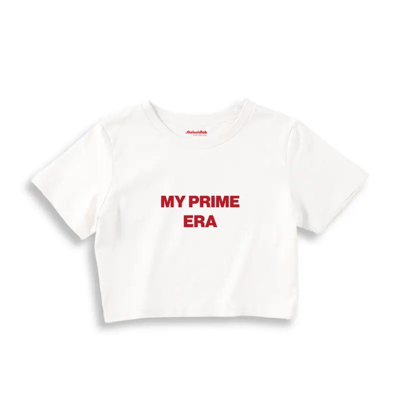 My Prime Era Crop Tişört