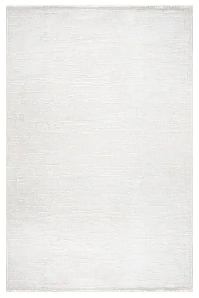 Nadide Serisi 1041 Krem Mikrofiber, Modern Yumuşak ve Antibakteriyel Makine Halısı