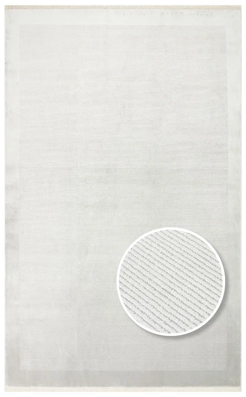 NAP 02 Gri - NAPOLI - Sade Desenli Modern Sık Dokuma Makine Halısı