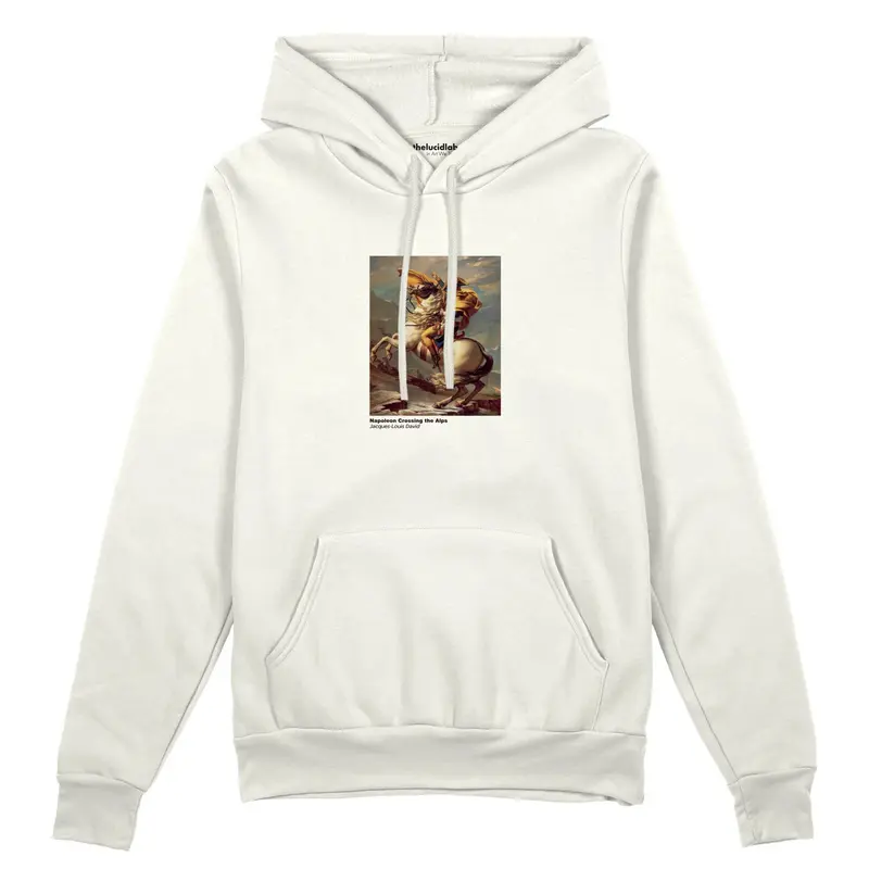 Napoleon Crossing the Alps Oversize Hoodie