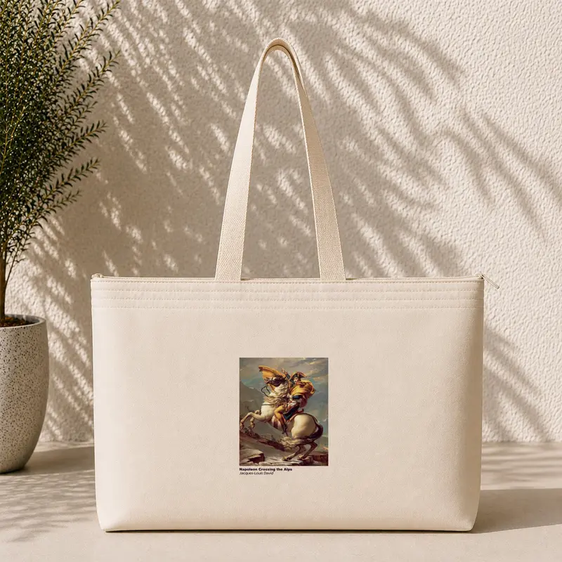 Napoleon Crossing the Alps Weekend Tote Bag