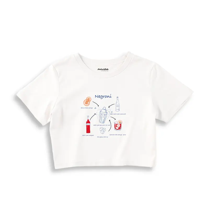 Negroni Crop Tişört