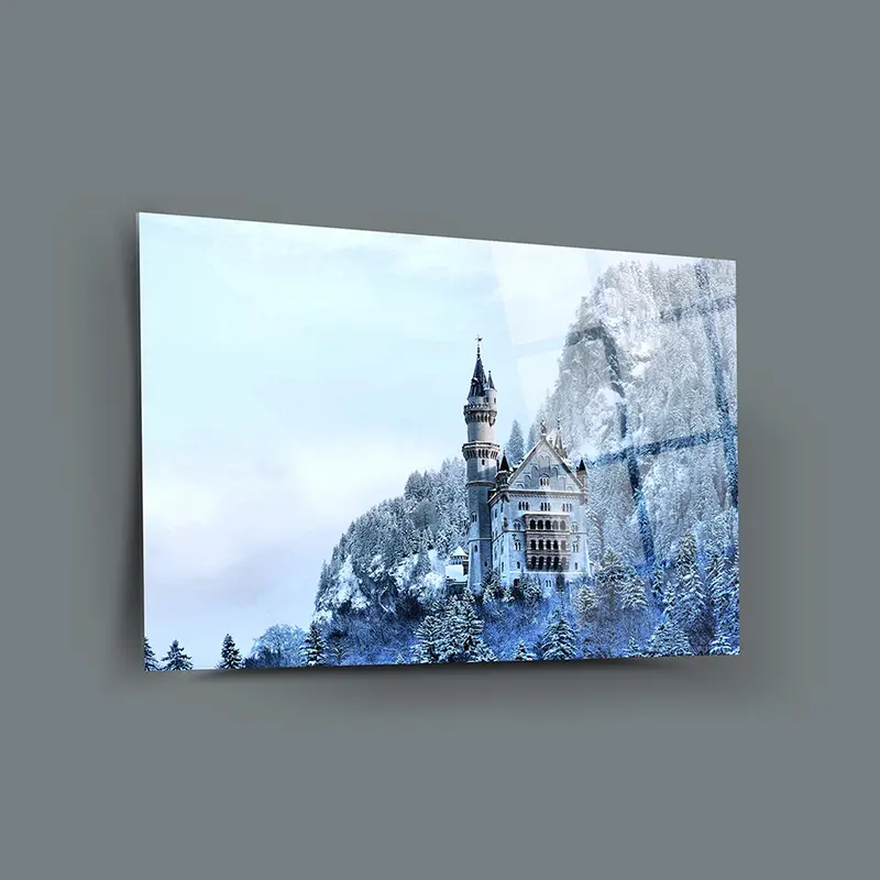 Neuschwanstein Kalesi Cam Tablo