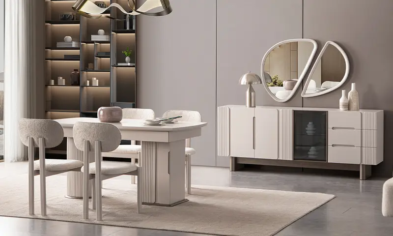 Neva Modern Yemek Odası Takımı