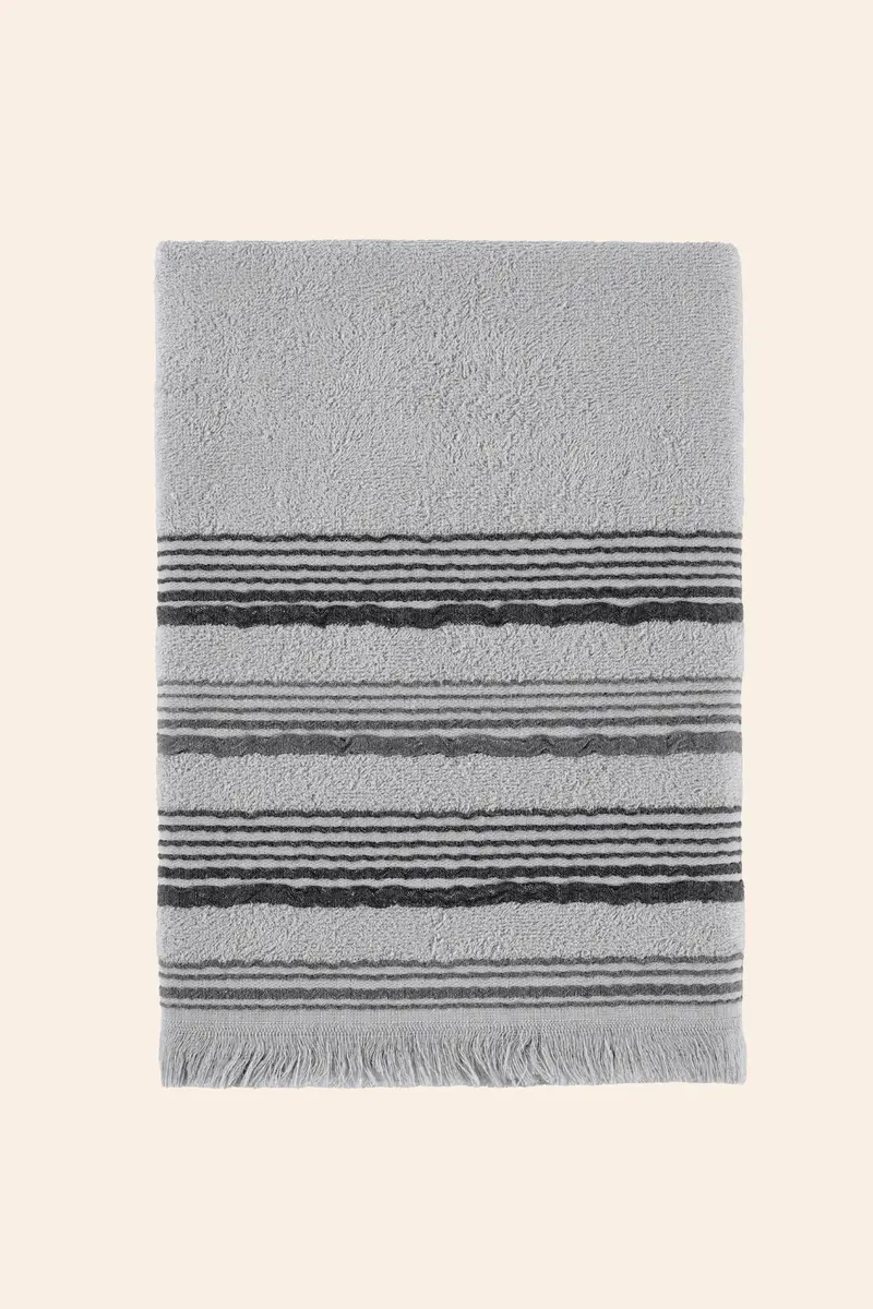 New Derin Bambu Banyo Havlusu 80x150 cm Pumice Stone