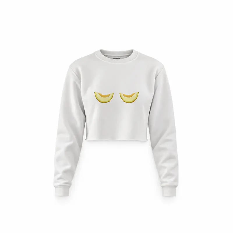 Nice Melons Crop Sweatshirt