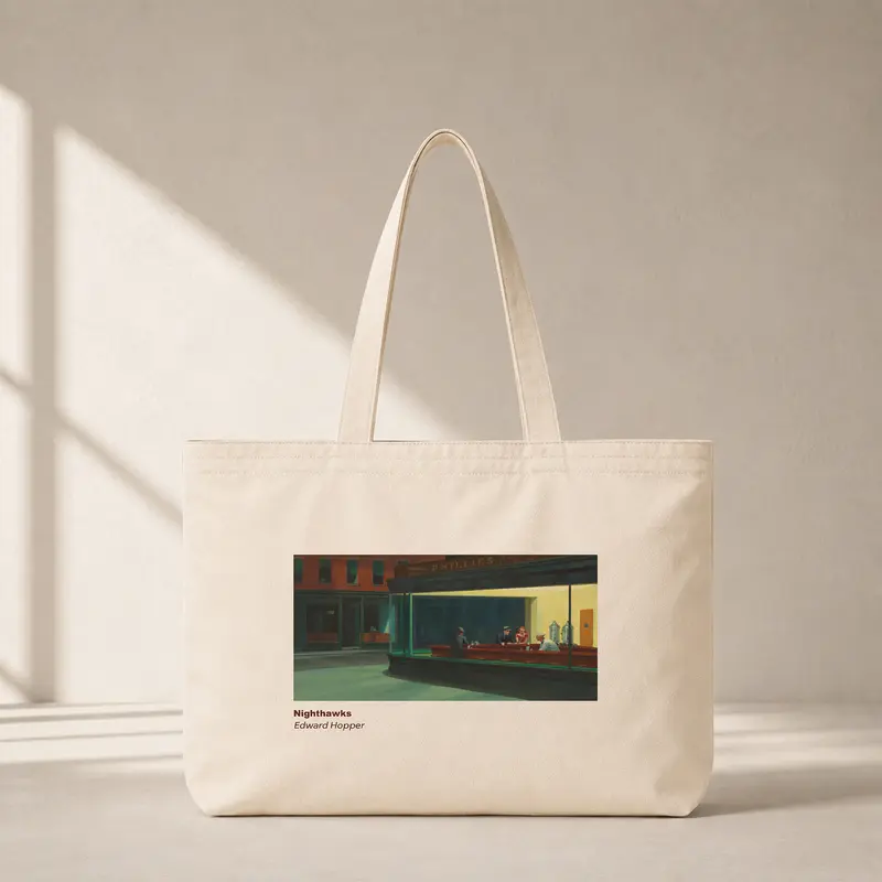 Nighthawks Club Tote Bag