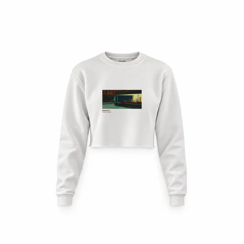 Nighthawks Crop Sweatshirt
