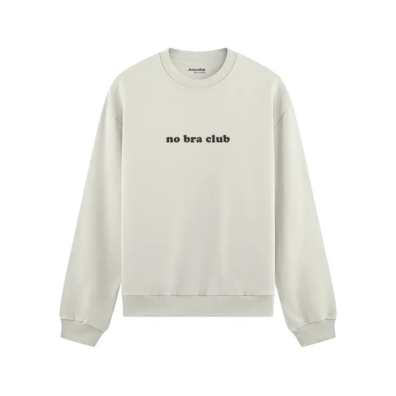 No Bra Club Oversize Sweatshirt