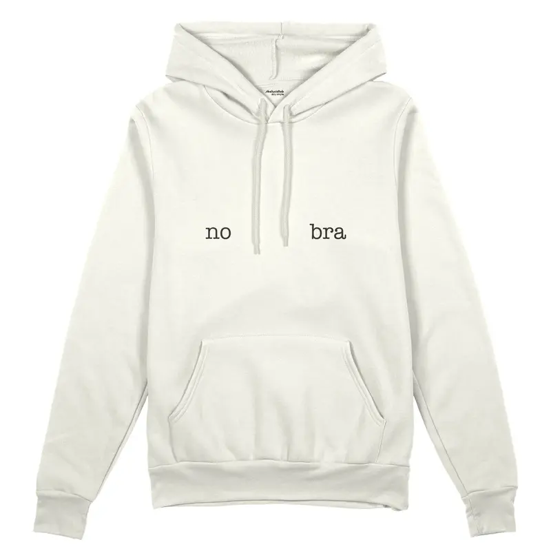 No Bra Oversize Hoodie