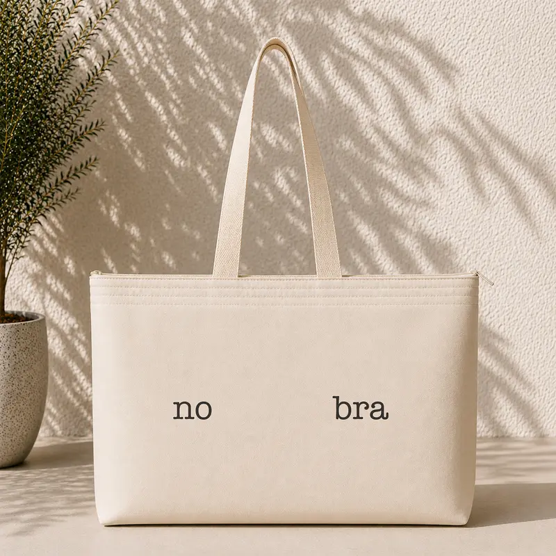 No Bra Weekend Tote Bag
