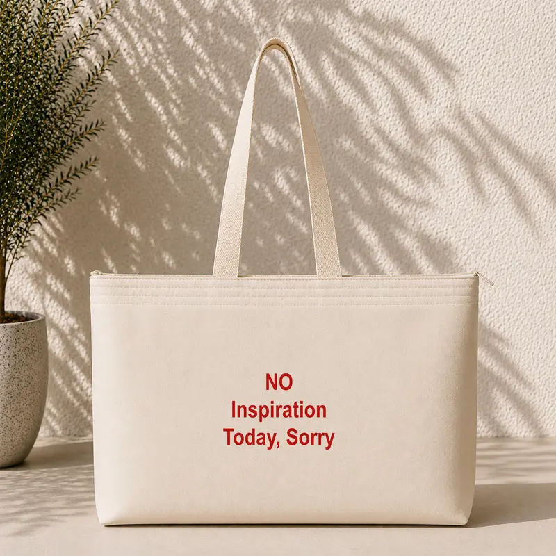 No Inspiration Today Sorry Weekend Tote Bag